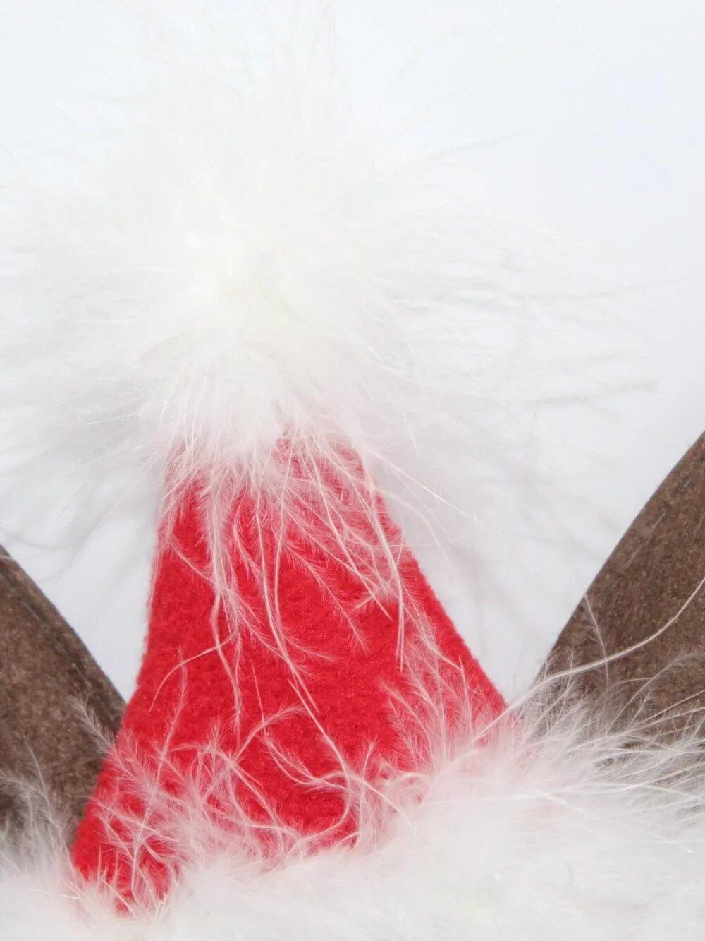 Dog Reindeer Santa Antlers Headband Christmas Costume Outfit For Small Dogs NWOT